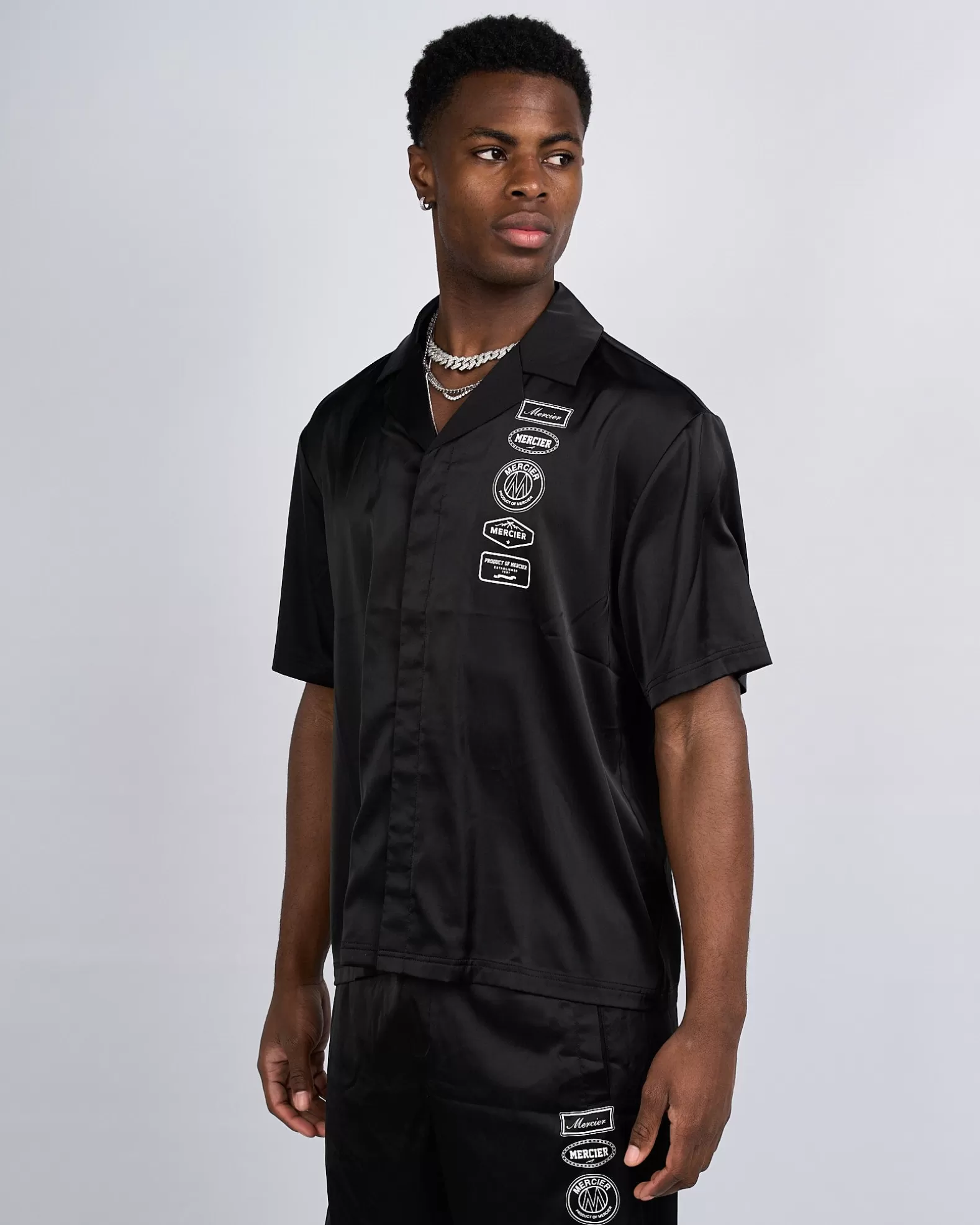 black__badge_resort_shirt_2.webp Store Mercier Black 2.0 Badge Resort Shirt