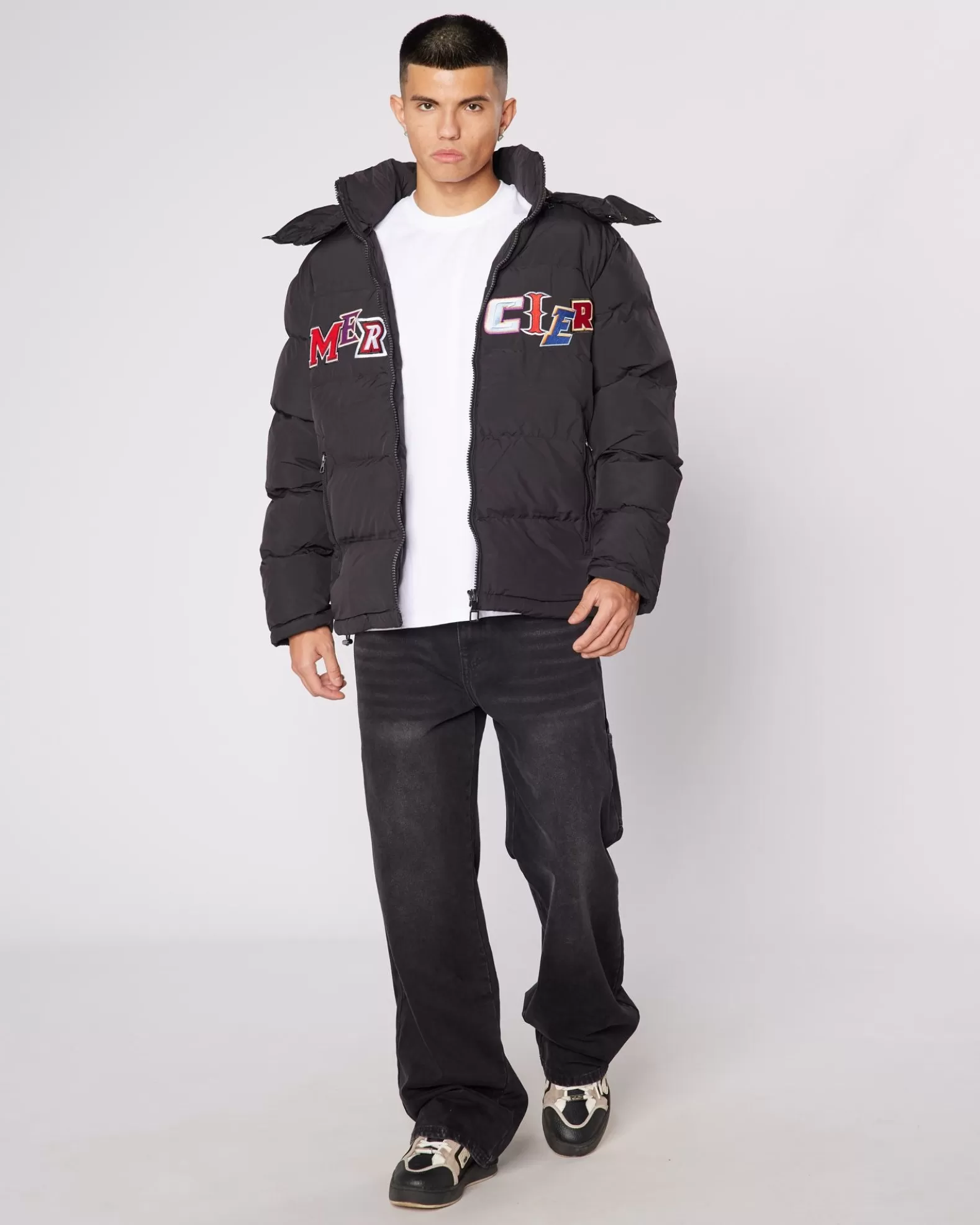black_anonymous_puffer_jacket_4.webp Sale Mercier Black Anonymous Puffer Jacket