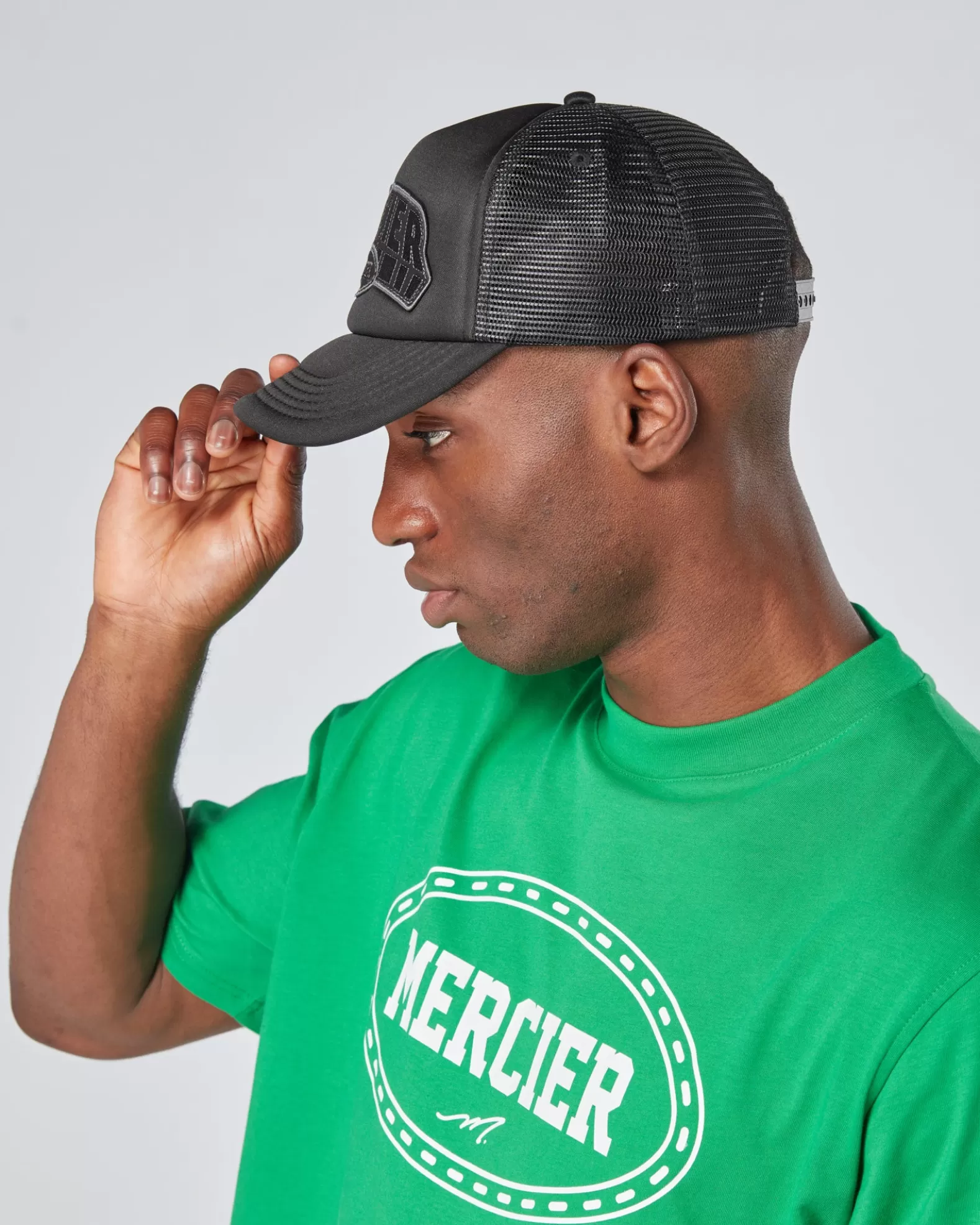black_court_foam_trucker_4.webp Store Mercier Black Court Foam Trucker