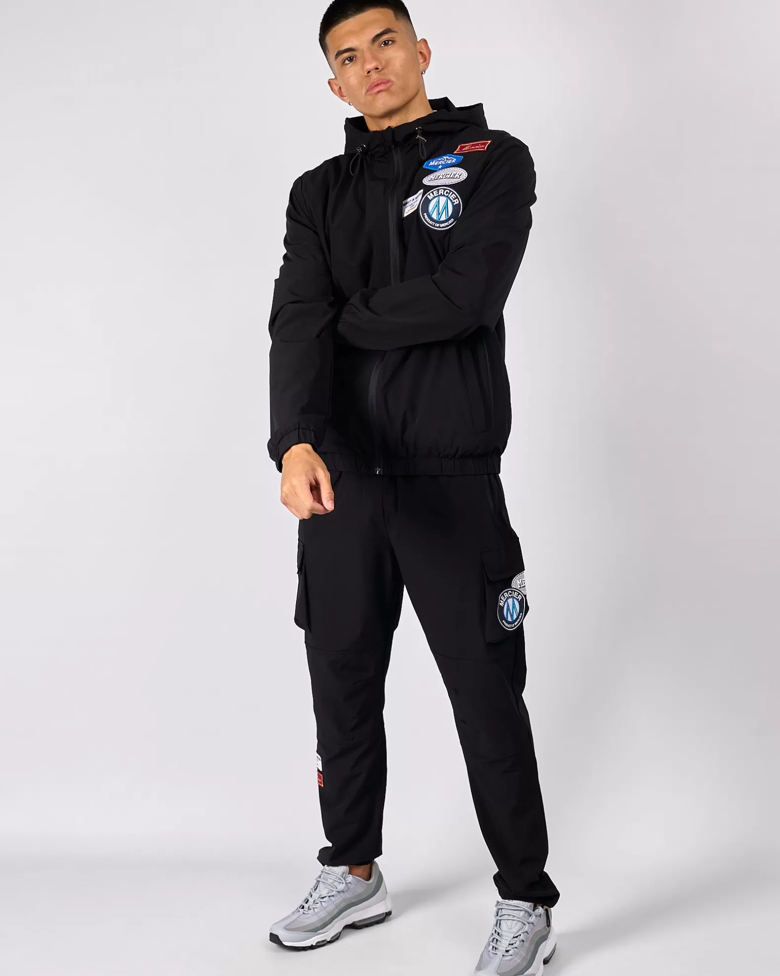 black_mercier_og_badge_windbreaker_2.webp Cheap Mercier Black OG Badge Windbreaker