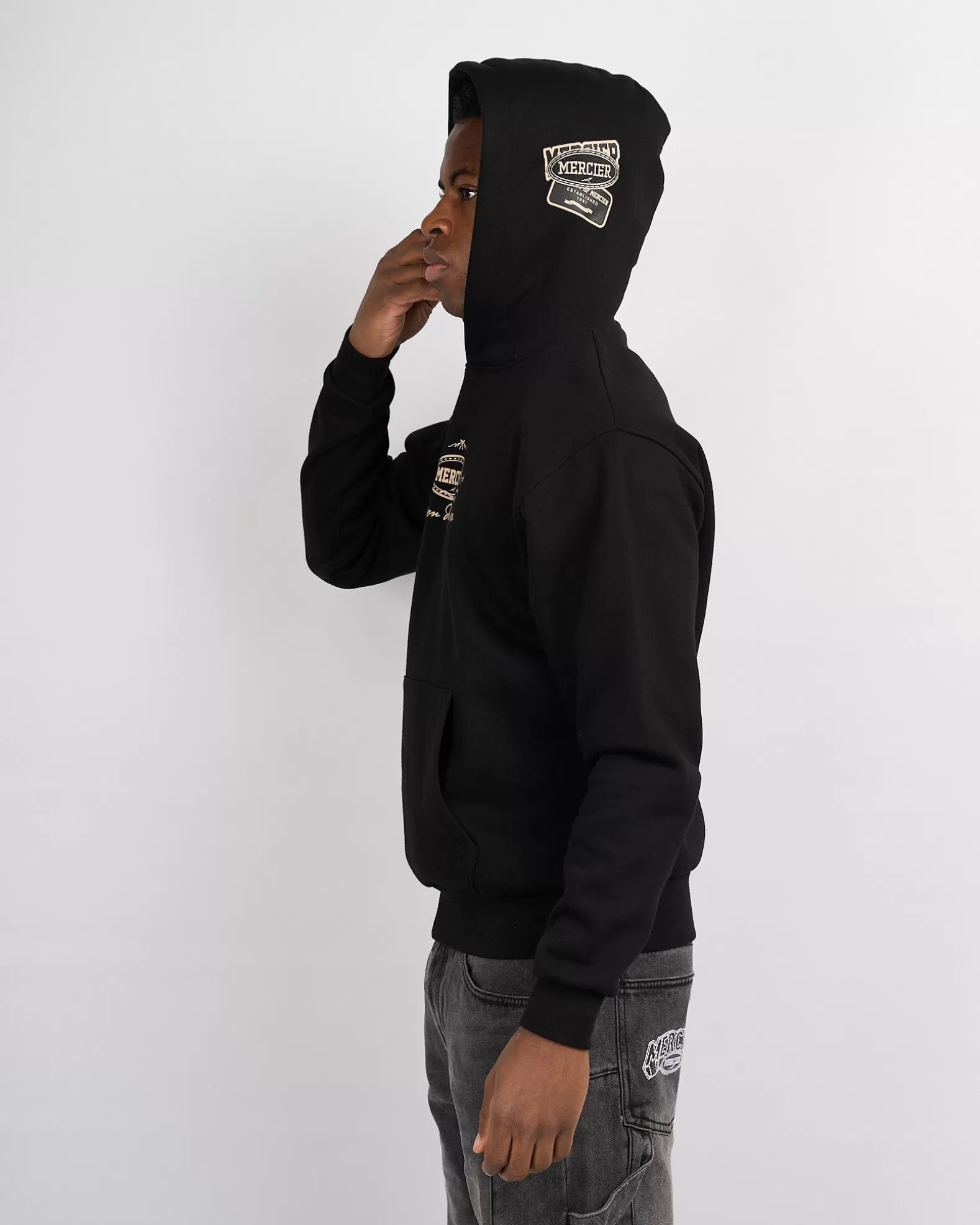 black_mercier_round_up_hoodie_2.webp Cheap Mercier Black Round Up Hoodie