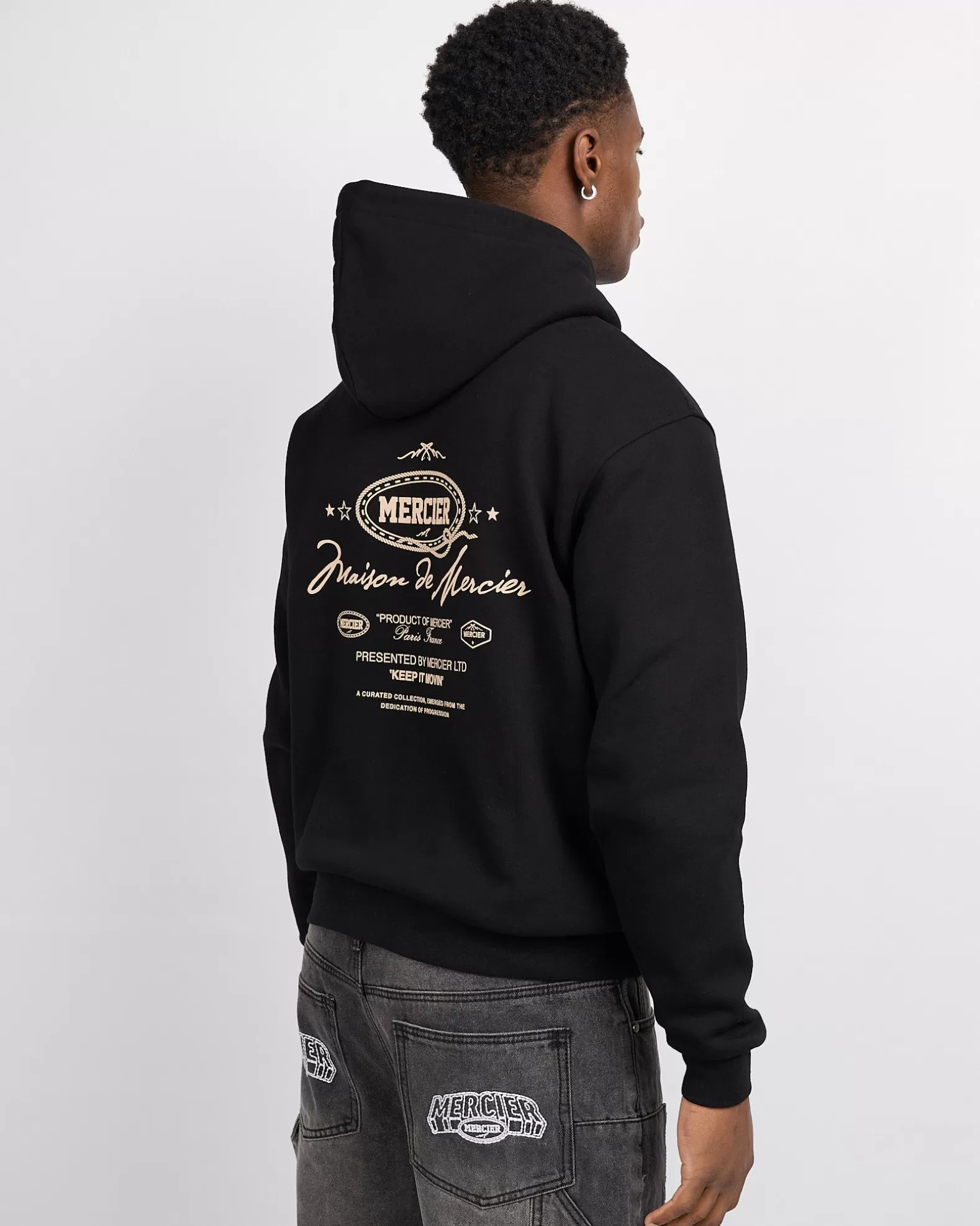 black_mercier_round_up_hoodie_4.webp Cheap Mercier Black Round Up Hoodie