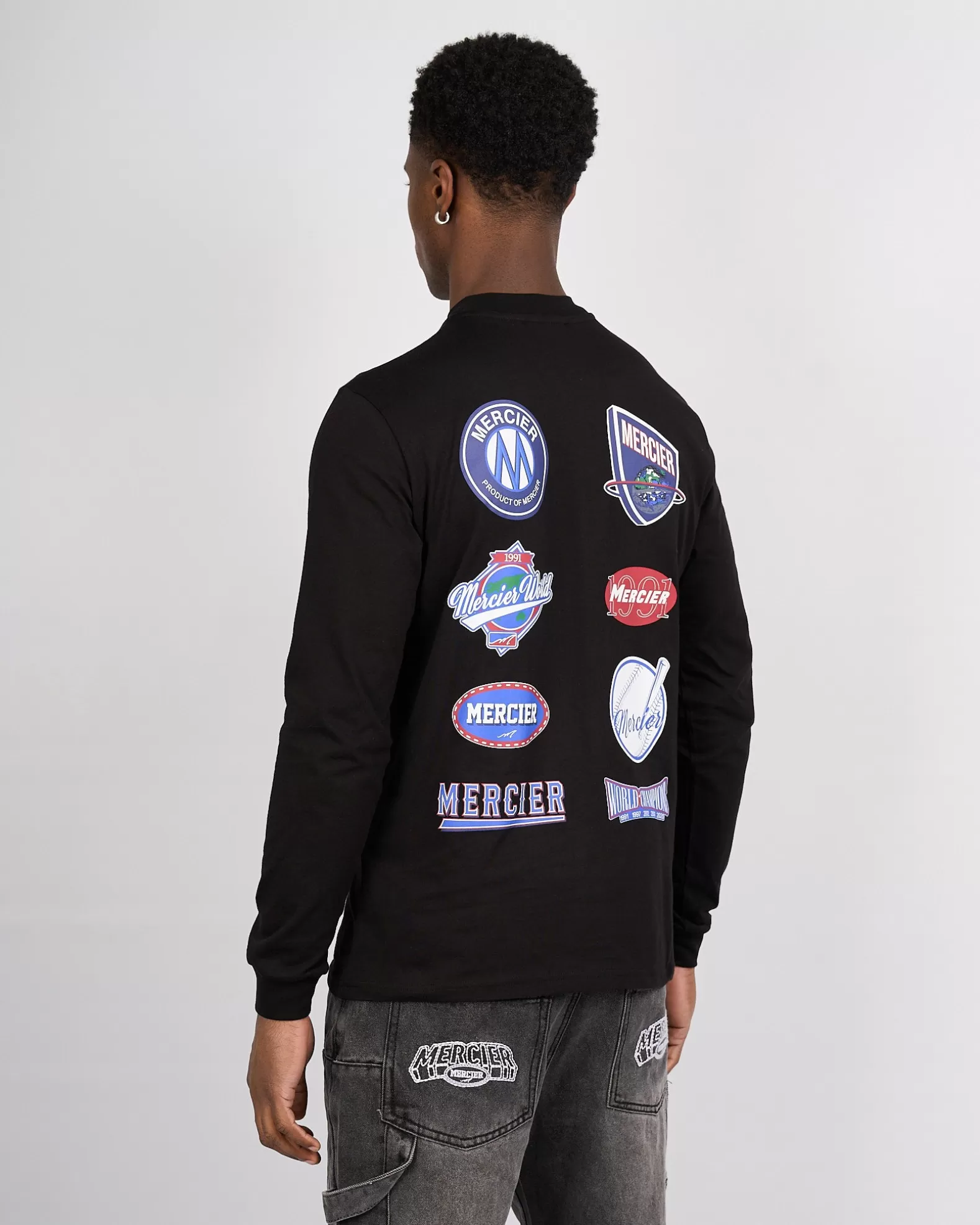 black_mercier_the_series_longsleeve_tshirt_4.webp Sale Mercier Black The Series longsleeve Tshirt