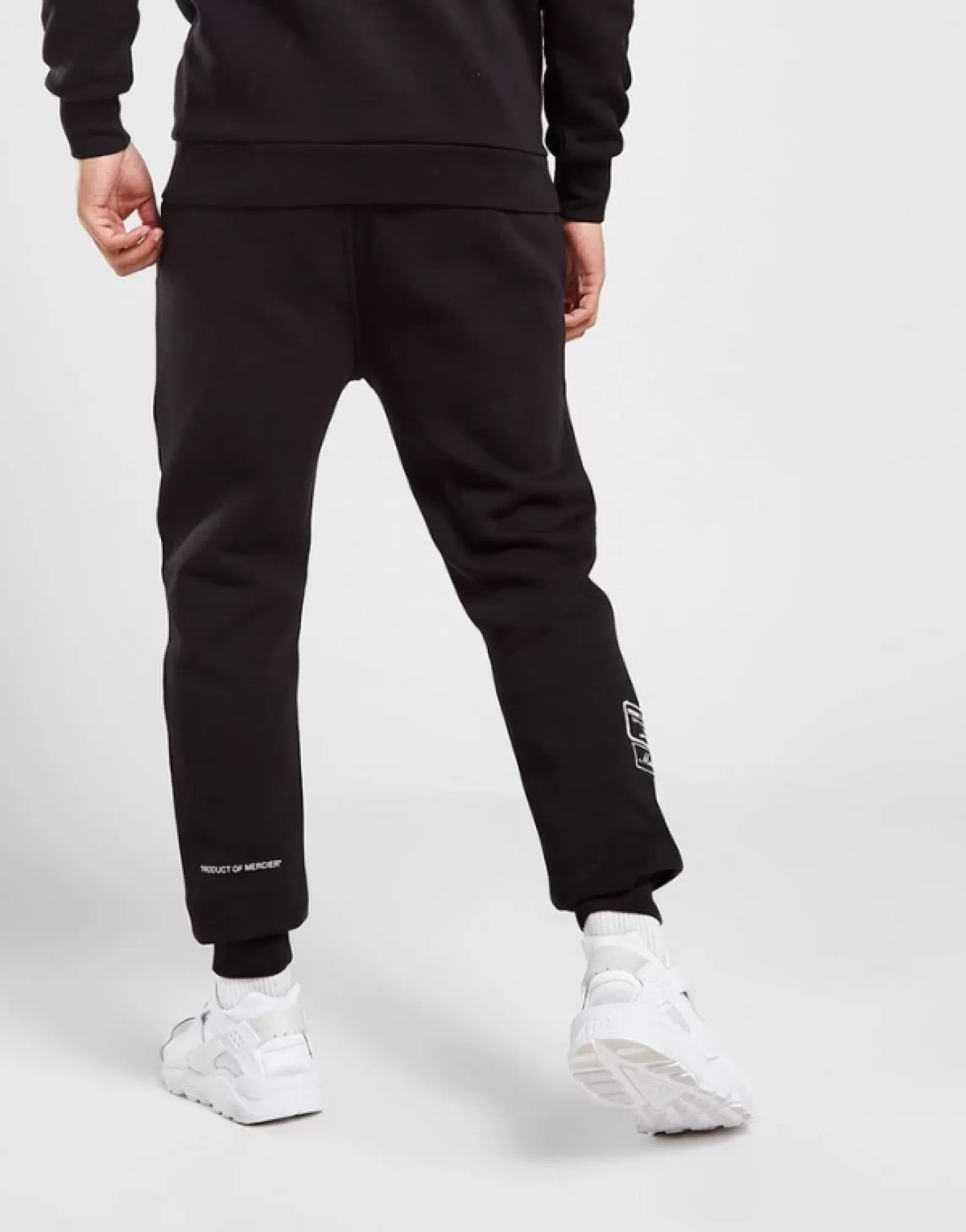 black_mono_badge_joggers_2.webp Clearance Mercier Black Mono Badge Joggers