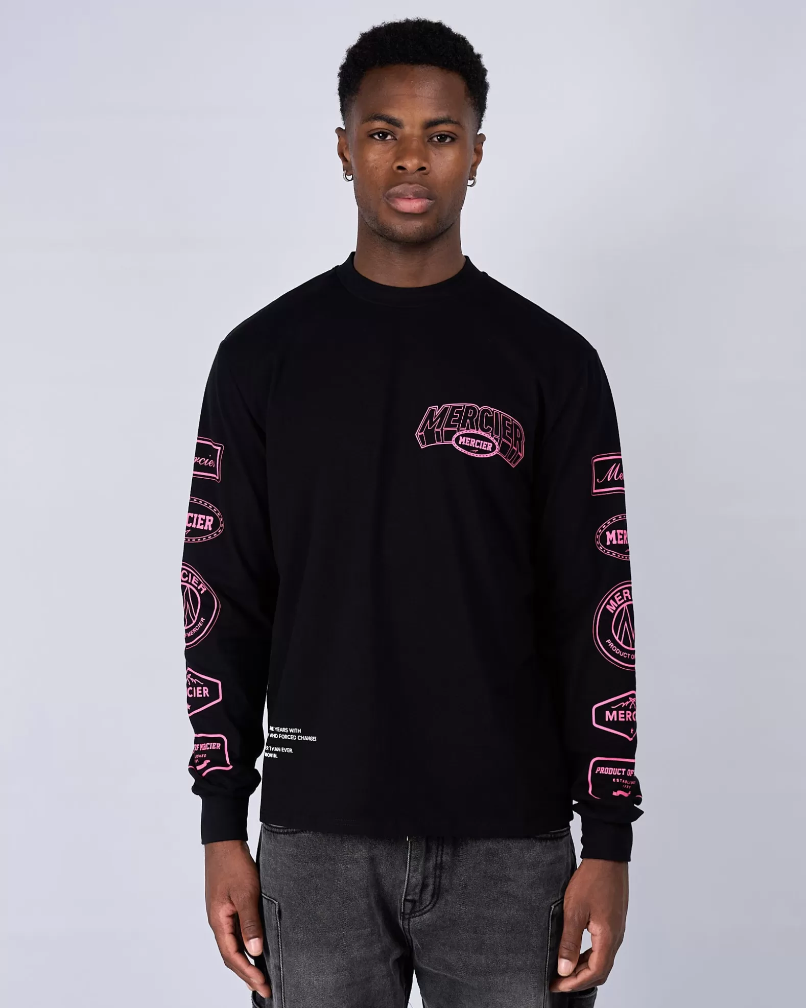 black_pink_compton_long_sleeve_tshirt_3.webp Hot Mercier Black Pink Compton Long Sleeve Tshirt