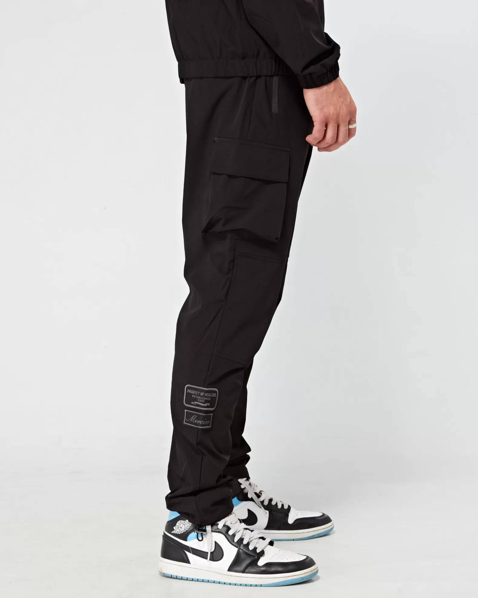 black_tonal_badge_cargos_4.webp Discount Mercier Black Tonal Badge Cargos