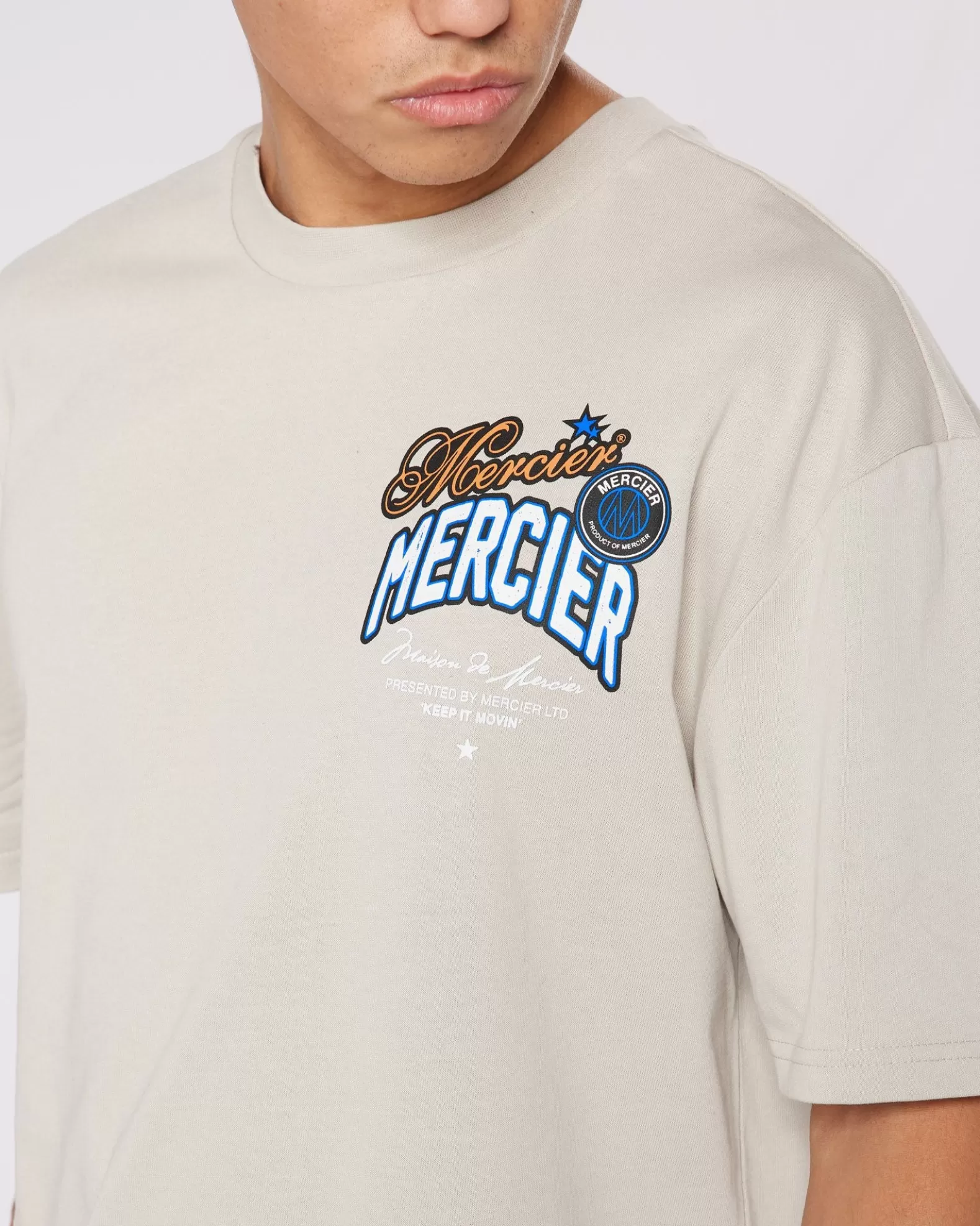 ecru_mercier_guerrilla_tshirt_4.webp Best Mercier Ecru Guerrilla Tshirt