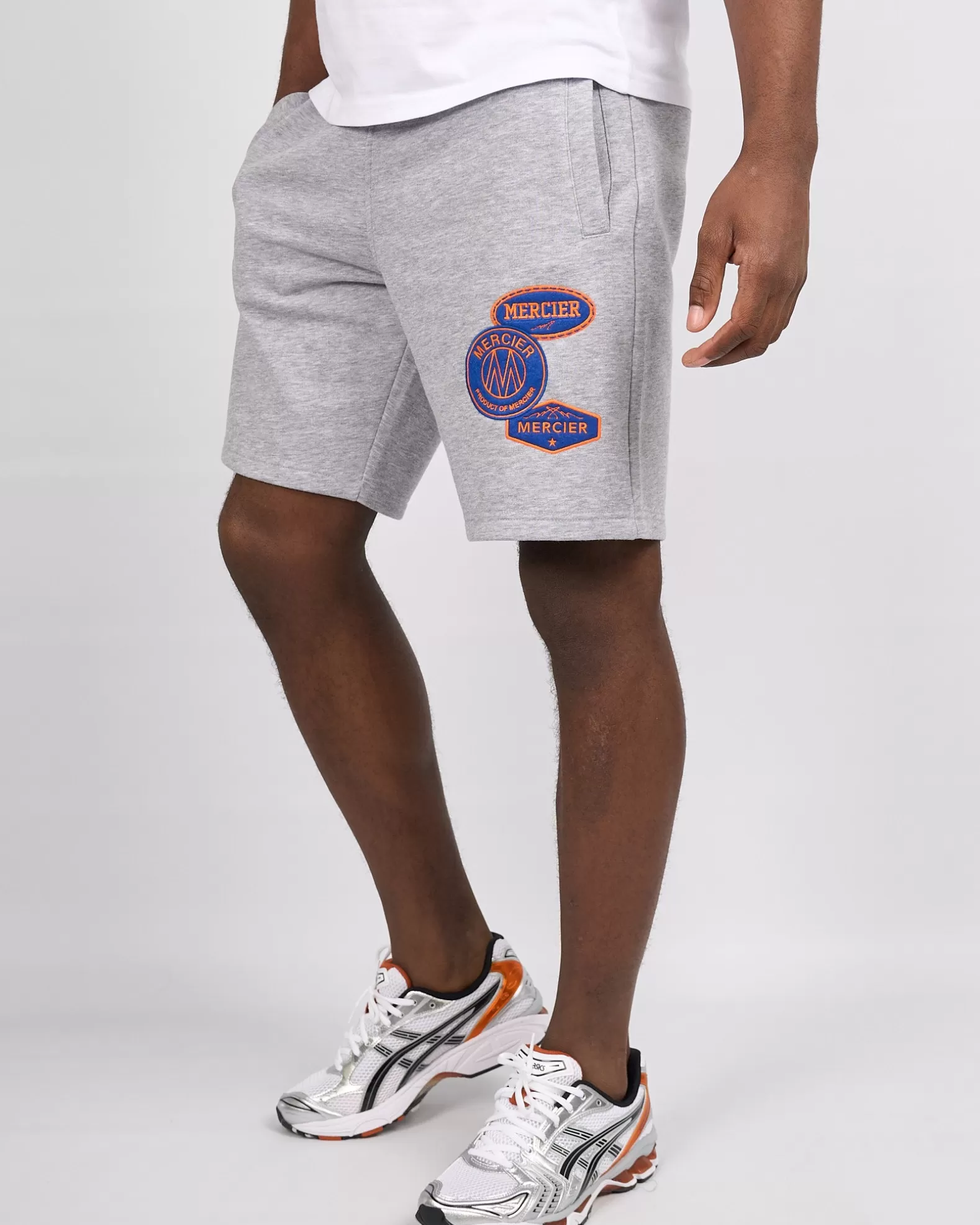grey_marl_contrast_og_badge_shorts_2.webp Sale Mercier Grey Marl Contrast OG Badge Shorts