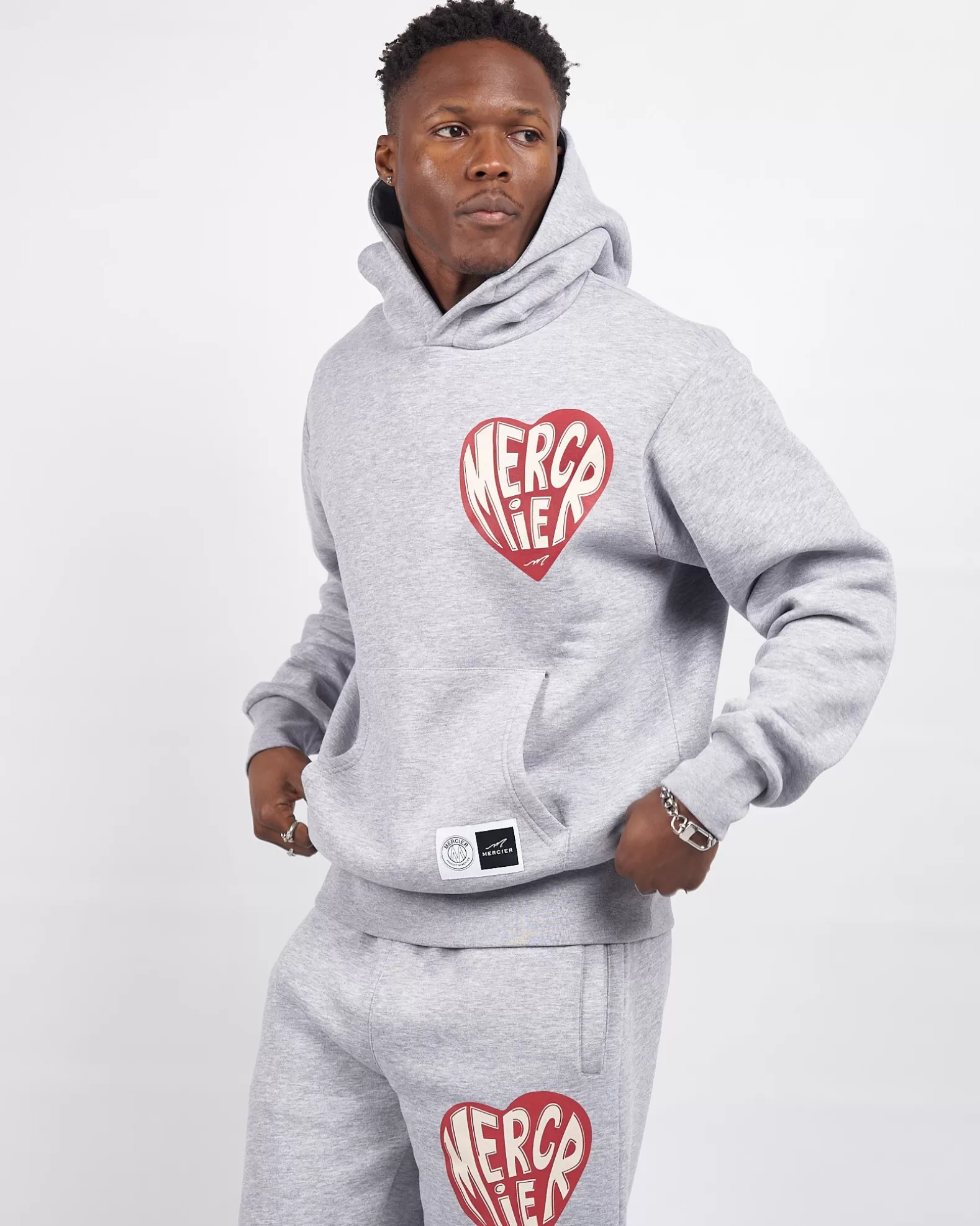 grey_marl_mercier_heart_hoodie_2.webp Hot Mercier Grey Marl Heart Hoodie
