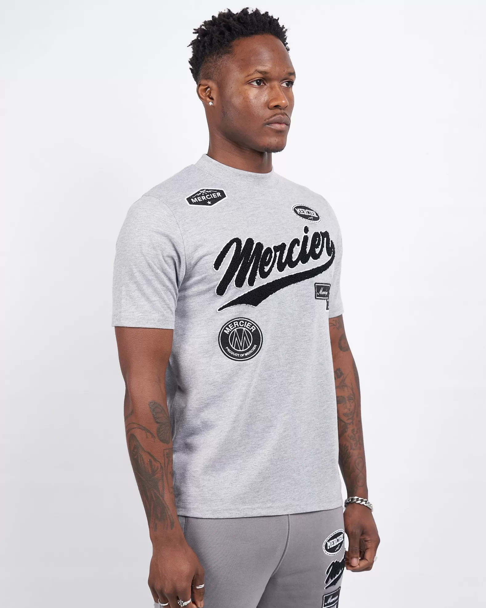 grey_marl_mercier_teams_tshirt_4.webp Cheap Mercier Grey Marl Teams Tshirt