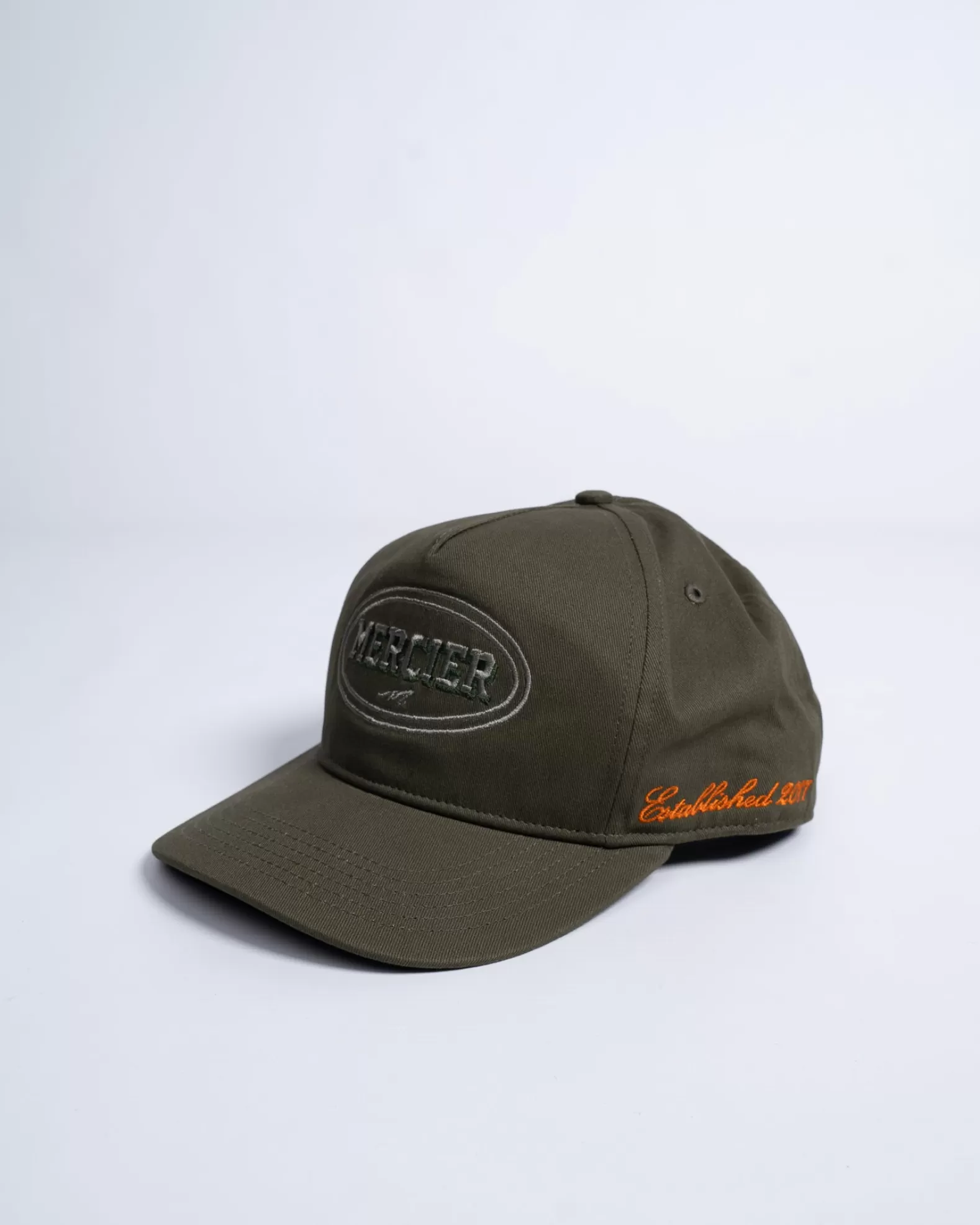 khaki_unstructured_maison_cap_3.webp Clearance Mercier Khaki Unstructured Maison Cap