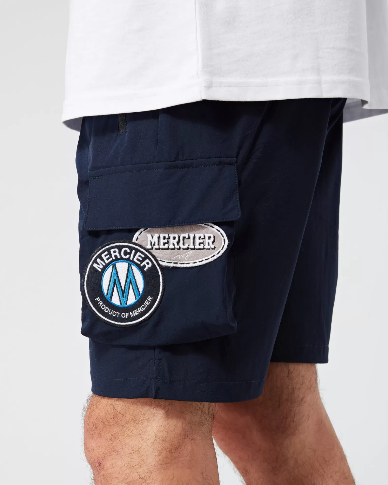 navy_og_badge_cargo_shorts_4.webp Online Mercier Navy OG Badge Cargo Shorts