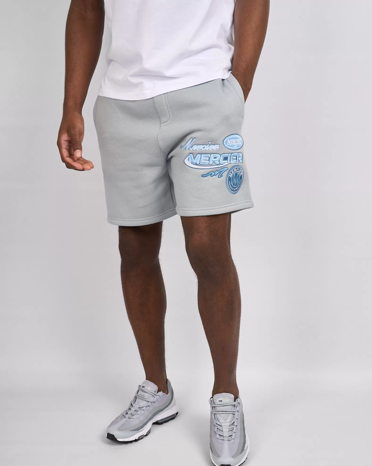 smoke_blue_mercier_racer_shorts_2.webp Online Mercier Smoke Blue Racer Shorts