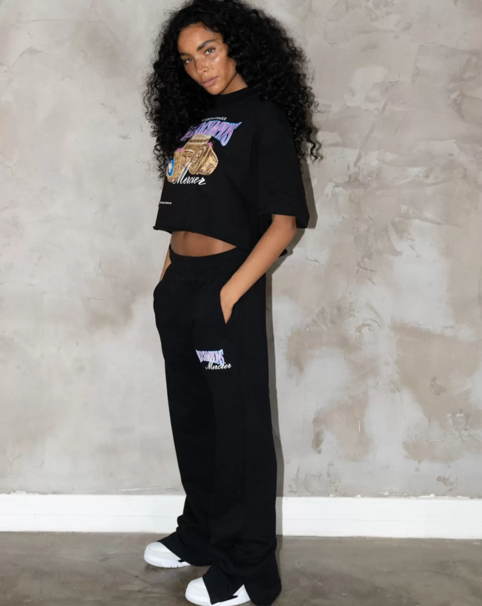 womens_black_champions_tshirt_2.webp Hot Mercier Womens Black Champions Tshirt