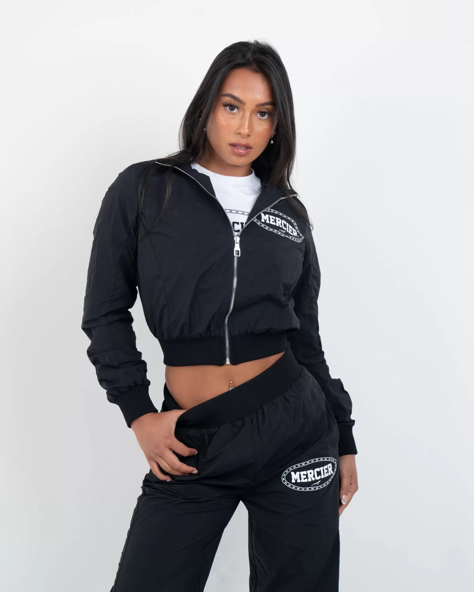 womens_black_maison_cropped_jacket_6.webp Best Mercier Womens Black Maison Cropped Jacket