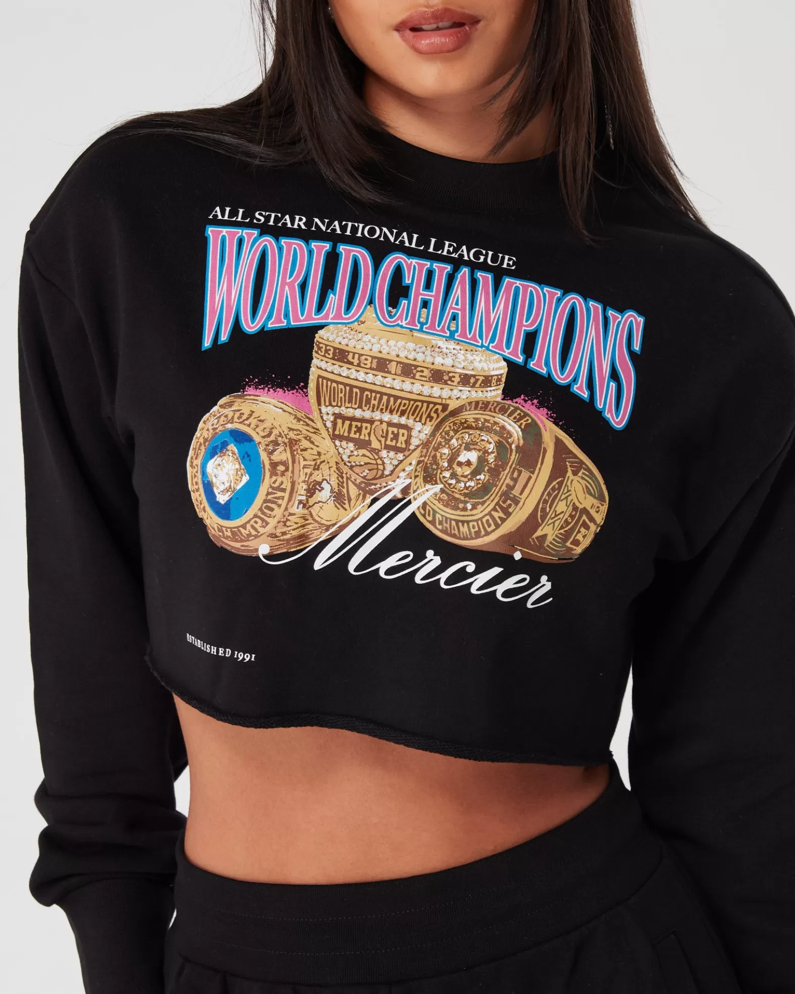 womens_black_mercier_world_champions_crop_2.webp Online Mercier Womens Black World Champions Crop