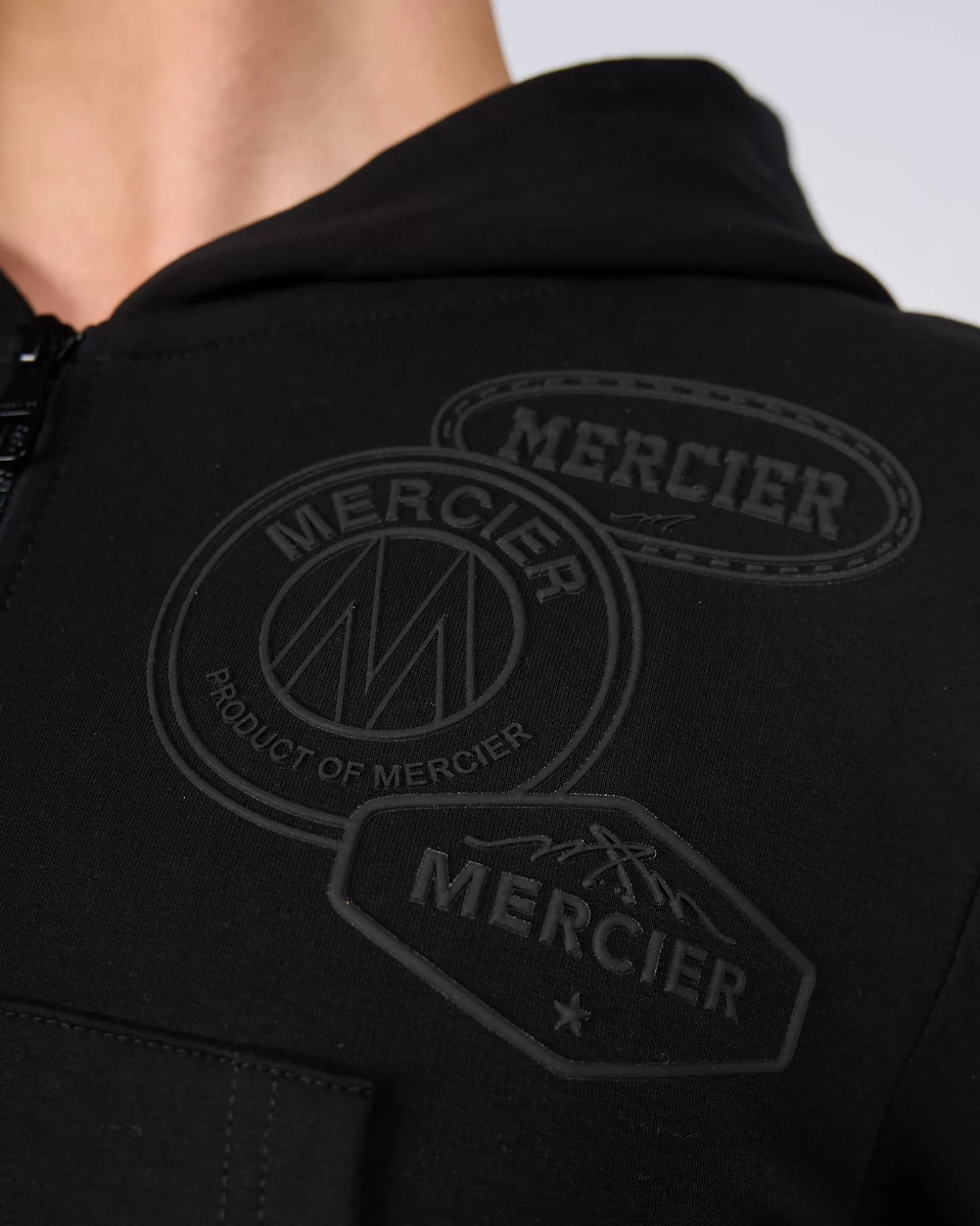 womens_black_og_yoga_zip_up_3.webp Outlet Mercier Womens Black OG Yoga Zip Up