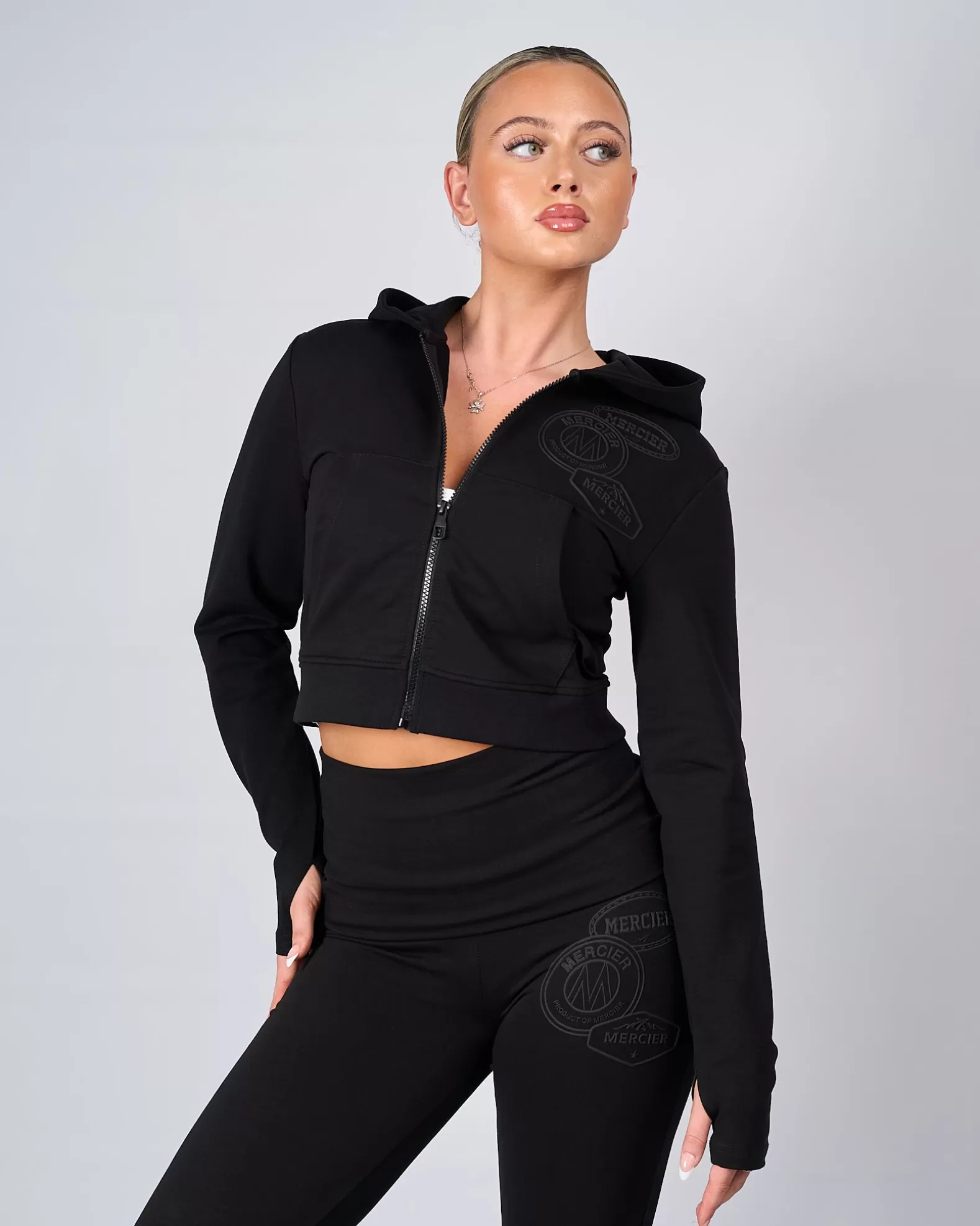 womens_black_og_yoga_zip_up_6.webp Outlet Mercier Womens Black OG Yoga Zip Up