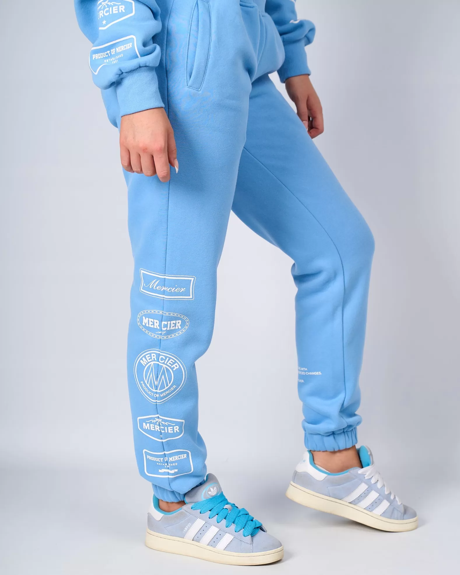 womens_blue_white_mercier_compton_joggers_2.webp Clearance Mercier Womens Blue White Compton Joggers