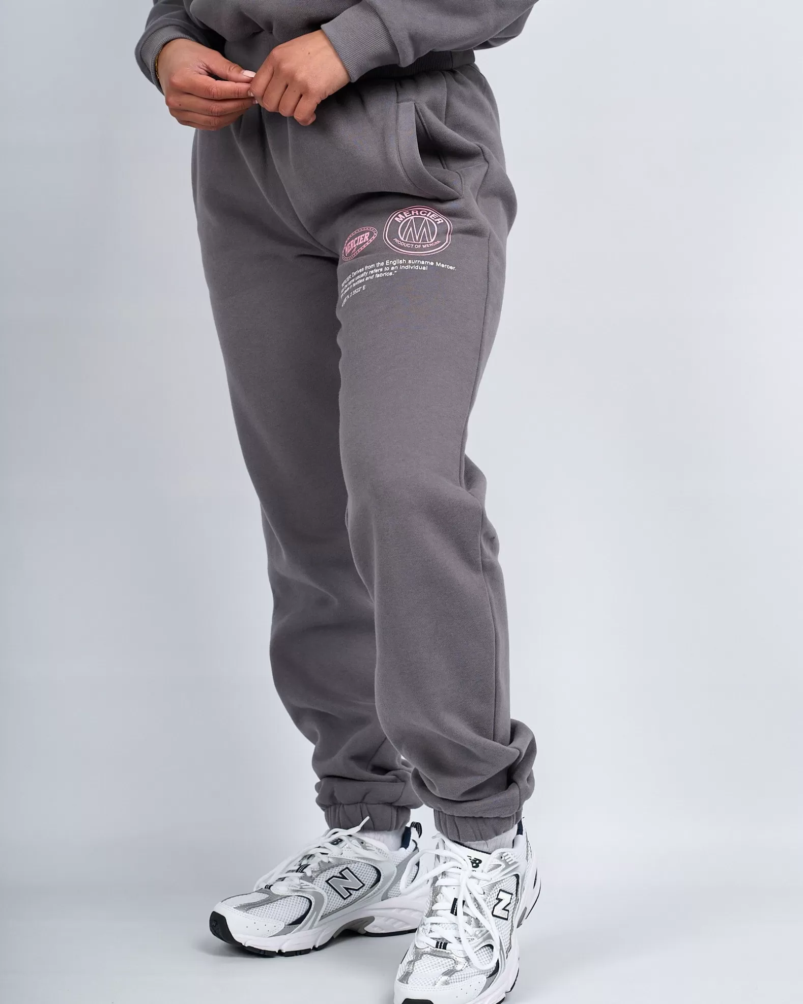 womens_charcoal_caruso_joggers_3.webp Store Mercier Womens Charcoal Caruso Joggers