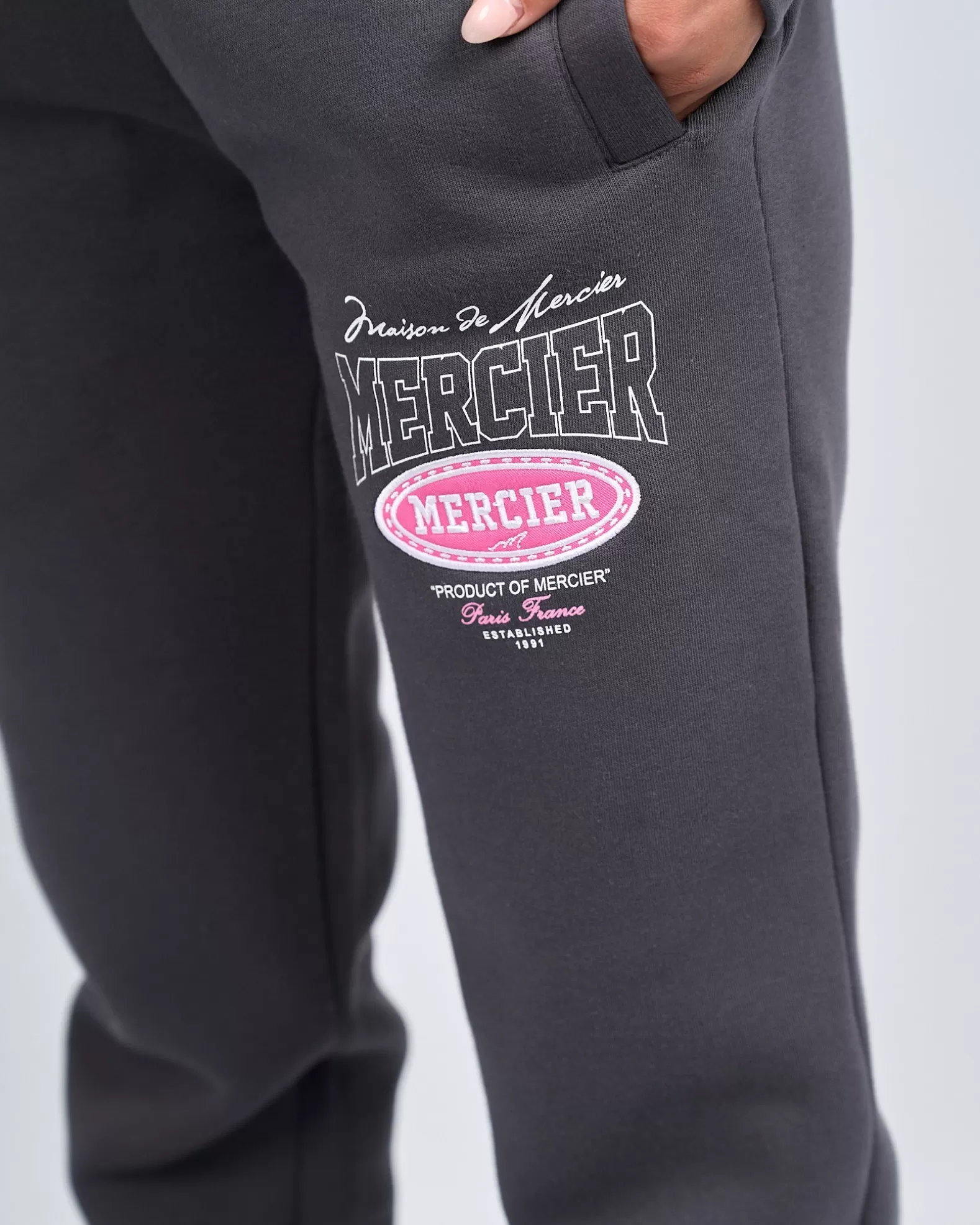 womens_charcoal_pink_multi_tour_joggers_2.webp Cheap Mercier Womens Charcoal Pink Multi Tour Joggers