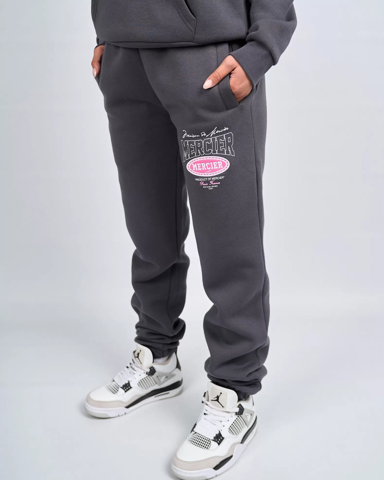 womens_charcoal_pink_multi_tour_joggers_3.webp Cheap Mercier Womens Charcoal Pink Multi Tour Joggers
