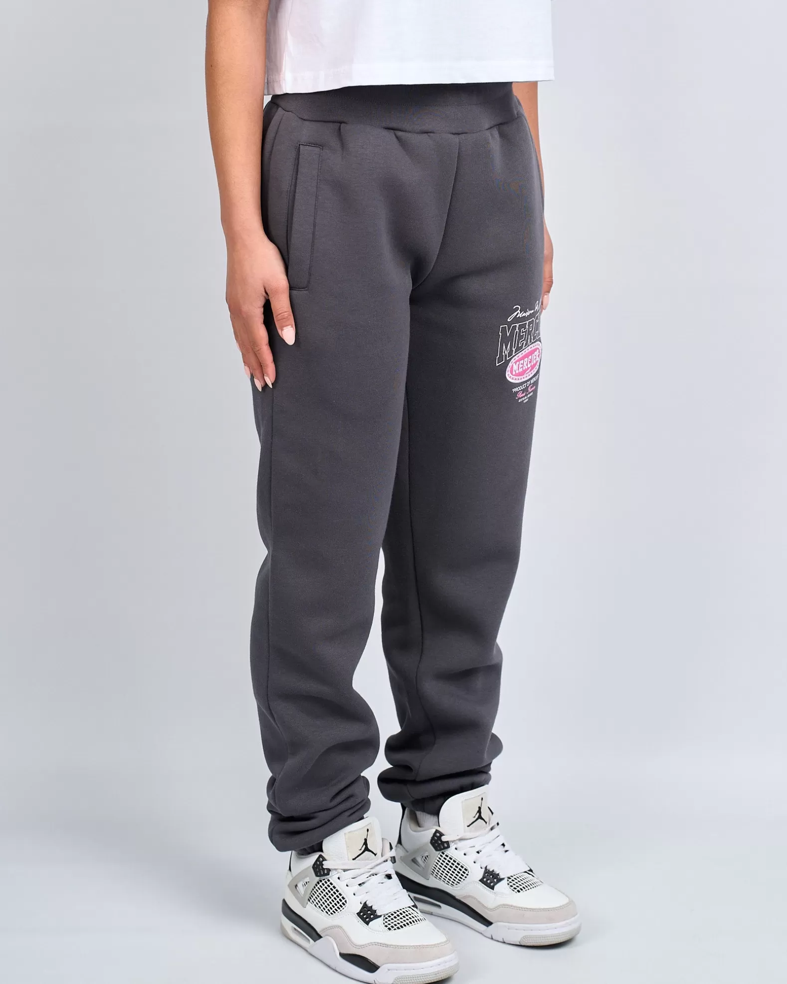 womens_charcoal_pink_multi_tour_joggers_4.webp Cheap Mercier Womens Charcoal Pink Multi Tour Joggers