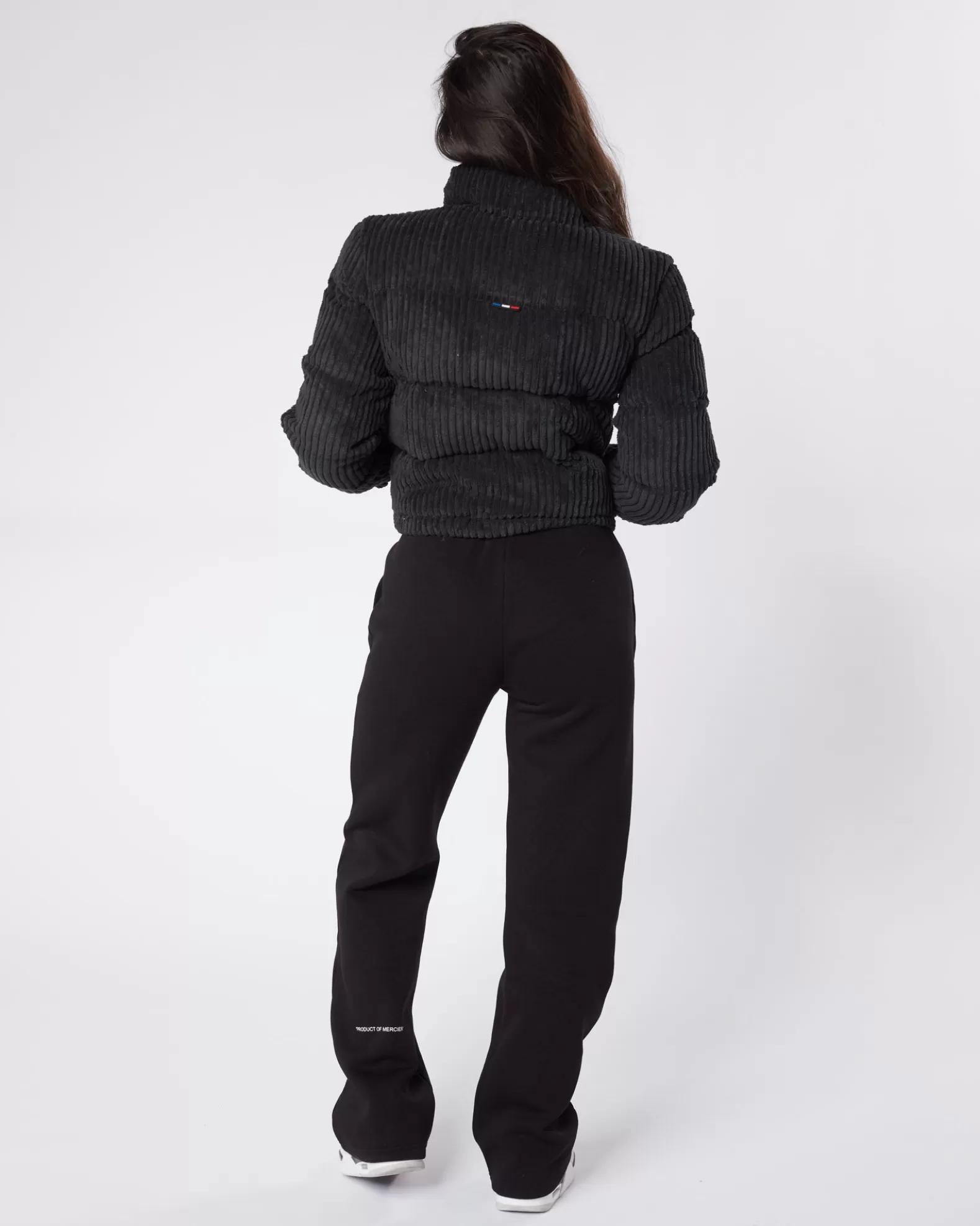 womens_cord_black_og_badge_jacket_3.webp Outlet Mercier Womens Cord Black OG Badge Jacket