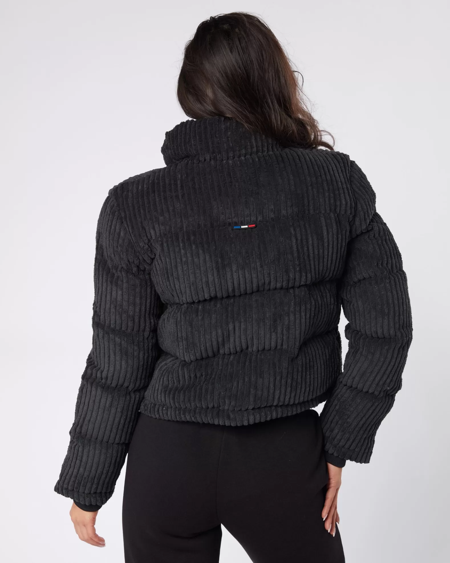 womens_cord_black_og_badge_jacket_4.webp Outlet Mercier Womens Cord Black OG Badge Jacket