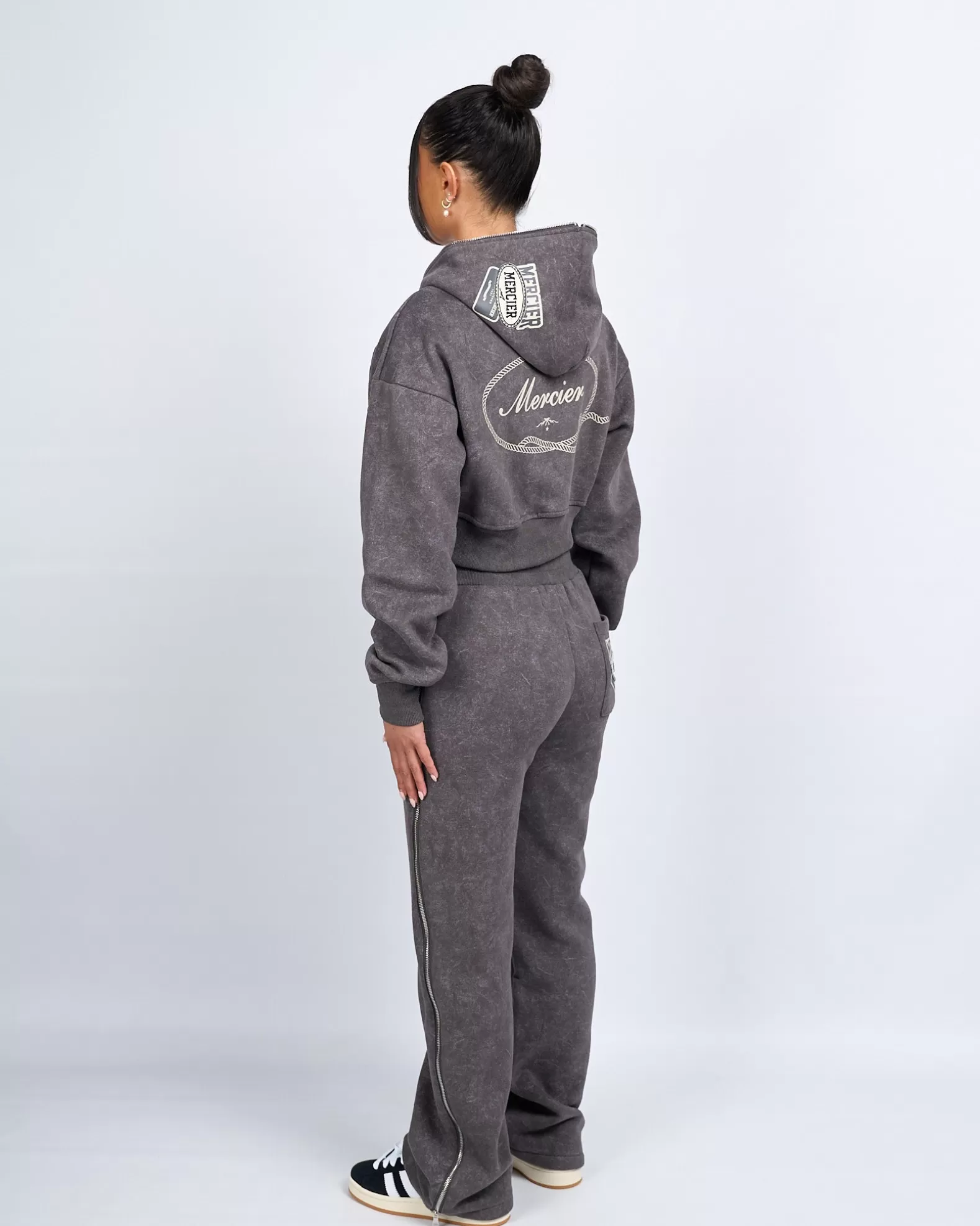 womens_grey_round_up_straight_leg_joggers_7.webp Flash Sale Mercier Womens Grey Round Up Straight Leg Joggers