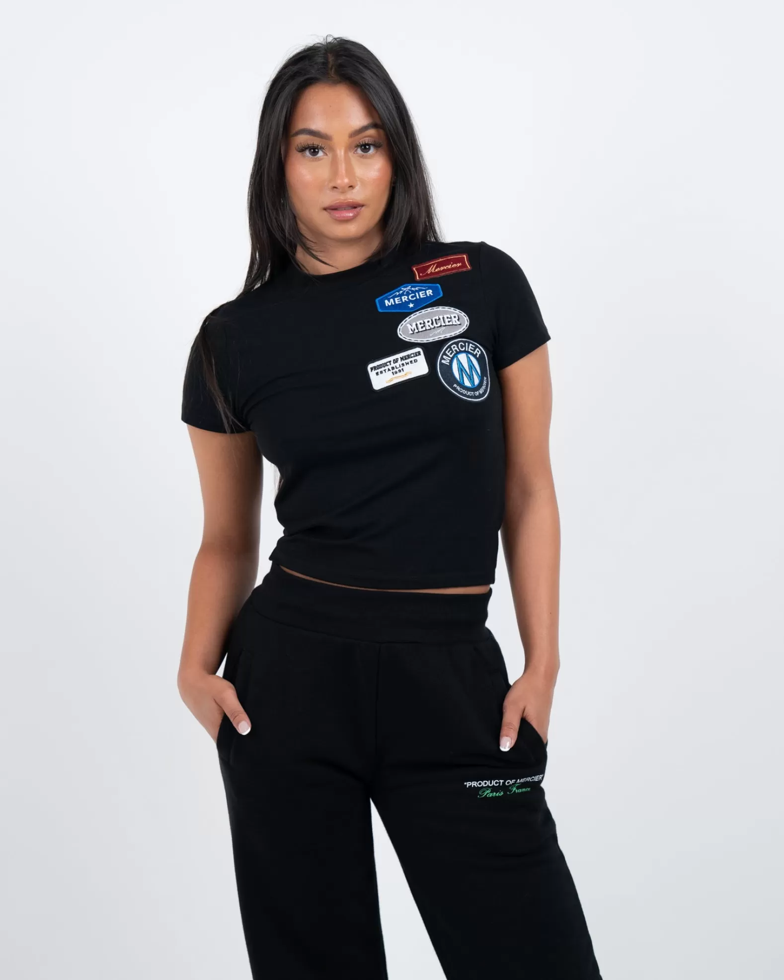womens_mercier_black_fitted_og_tshirt_5.webp Online Mercier Womens Black Fitted OG T-Shirt