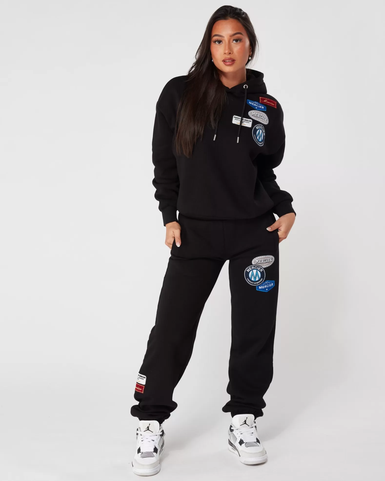 womens_mercier_og_badge_hoodie_black_3.webp Best Mercier Womens OG Badge Hoodie Black