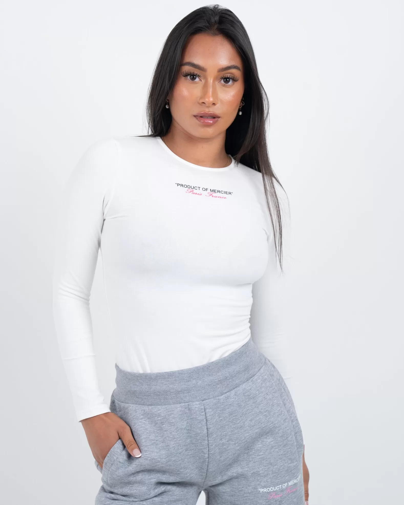womens_white_pink_product_of_mercier_bodysuit_3.webp Fashion Mercier Womens White Pink Product Of Bodysuit